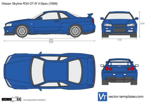 Nissan Skyline R34 GT-R V-Spec