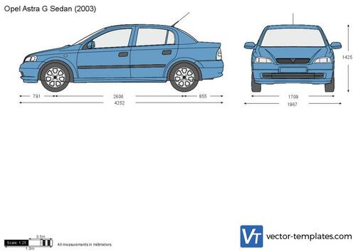 Opel Astra G Sedan