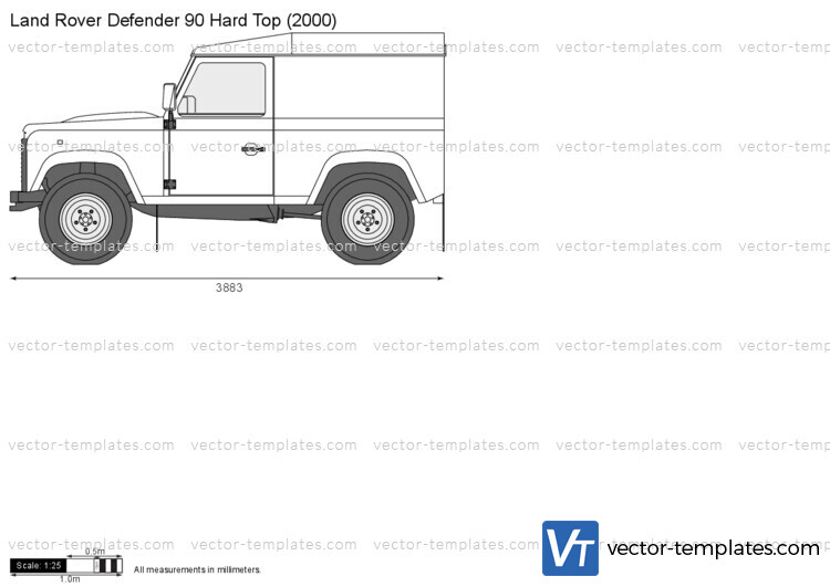 Land Rover Defender 90 Hard Top