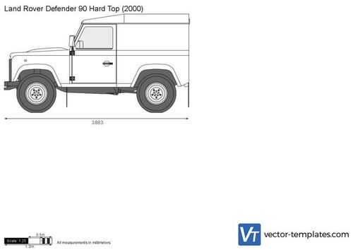 Land Rover Defender 90 Hard Top