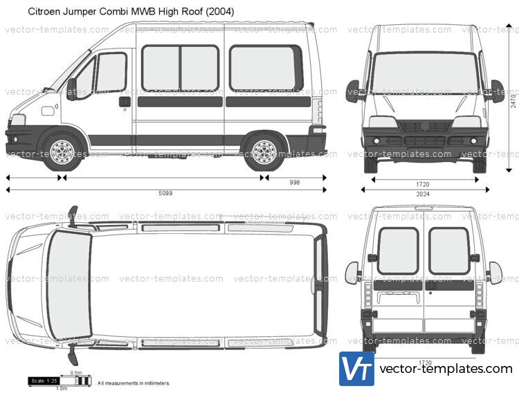 Citroen Jumper Combi MWB High Roof