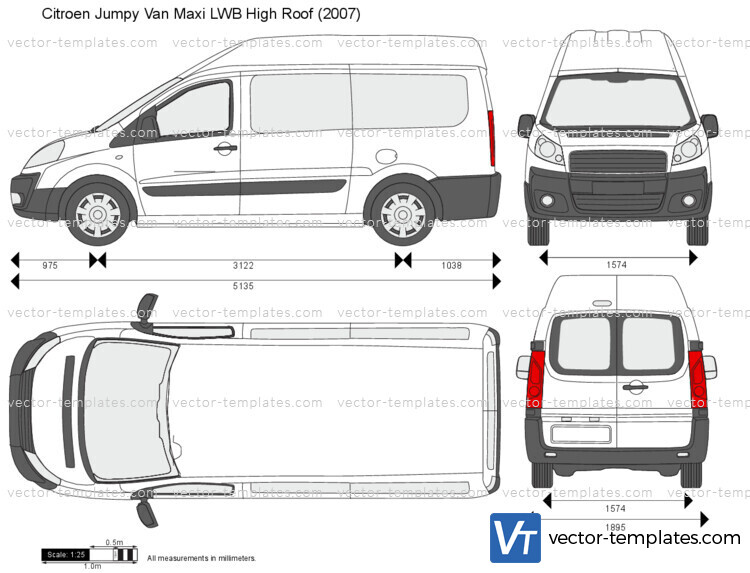 Citroen Jumpy Van Maxi LWB High Roof