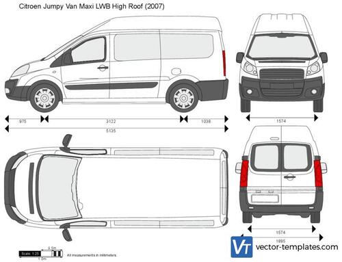 Citroen Jumpy Van Maxi LWB High Roof