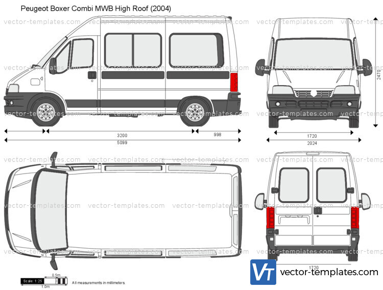 Peugeot Boxer Combi MWB High Roof