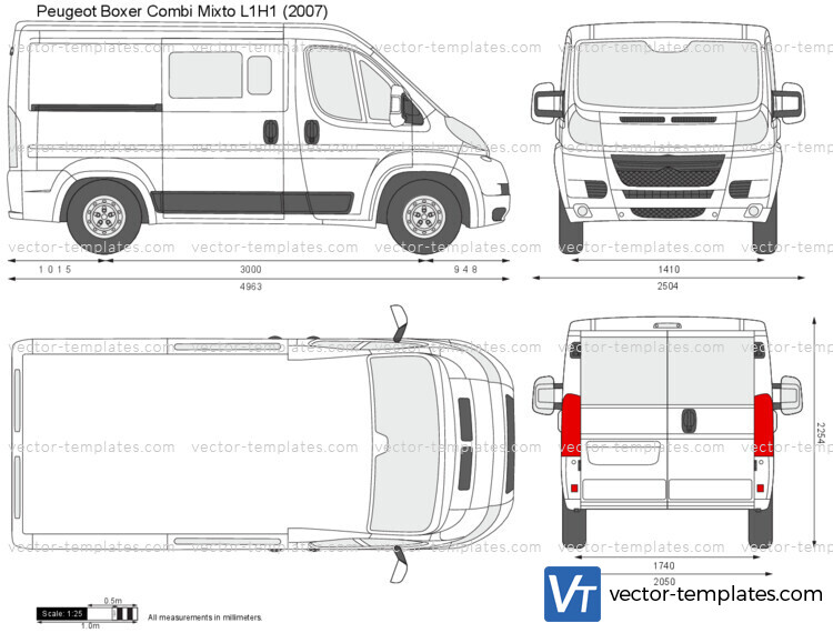 Peugeot Boxer Combi Mixto L1H1