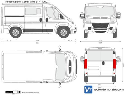 Peugeot Boxer Combi Mixto L1H1