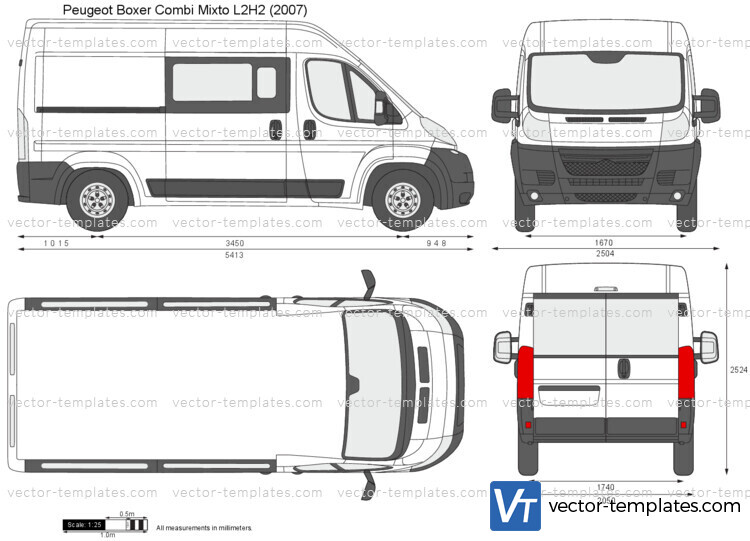 Peugeot Boxer Combi Mixto L2H2