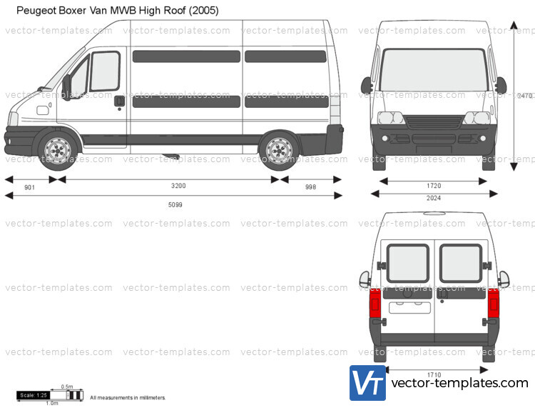 Peugeot Boxer Van MWB High Roof