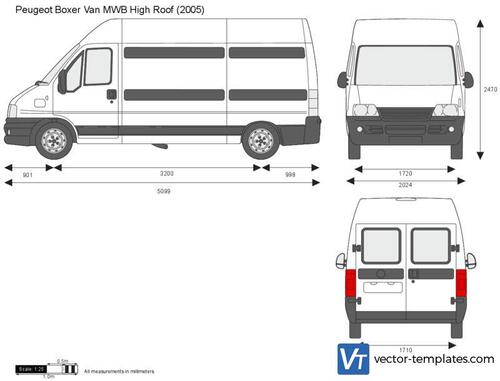 Peugeot Boxer Van MWB High Roof