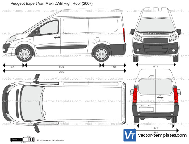 Peugeot Expert Van Maxi LWB High Roof