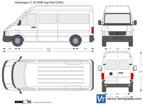 Volkswagen LT 35 MWB High Roof