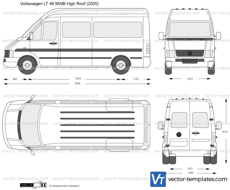 Volkswagen LT 46 MWB High Roof