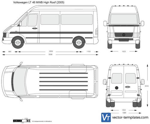 Volkswagen LT 46 MWB High Roof