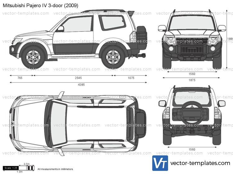 Mitsubishi Pajero IV 3-door