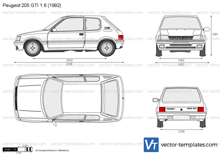 Peugeot 205 GTI 1.6