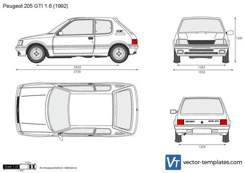 Peugeot 205 GTI 1.6