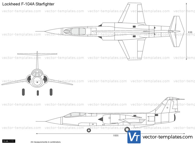 Lockheed F-104A Starfighter