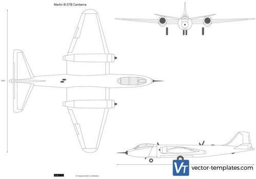 Martin B-57B Canberra