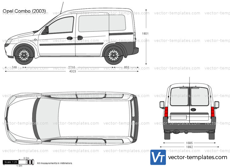 Templates - Cars - Opel - Opel Combo C