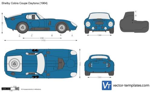 Shelby Cobra Coupe Daytona