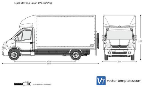 Opel Movano Luton LWB