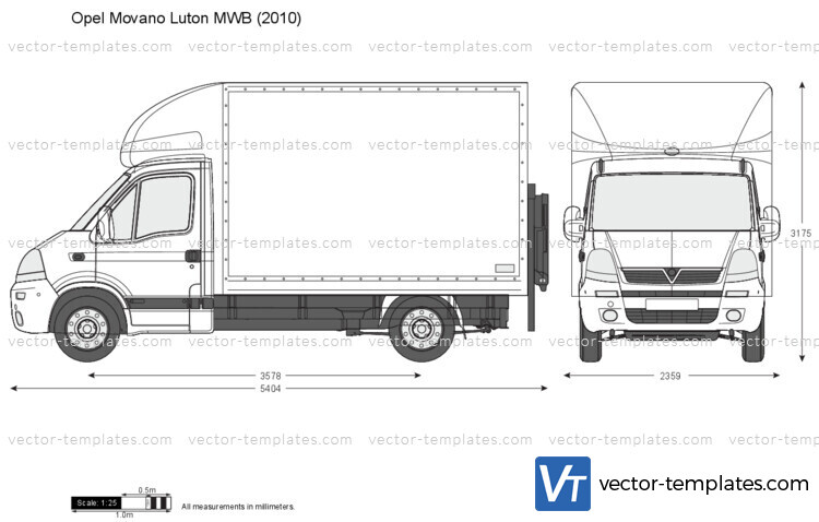 Opel Movano Luton MWB