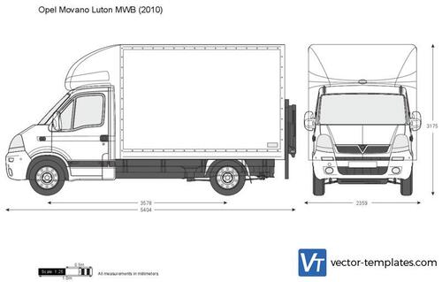 Opel Movano Luton MWB