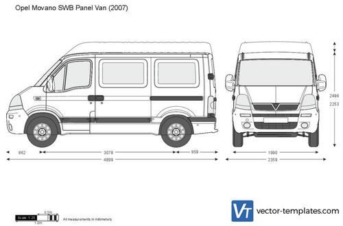 Opel Movano SWB Panel Van