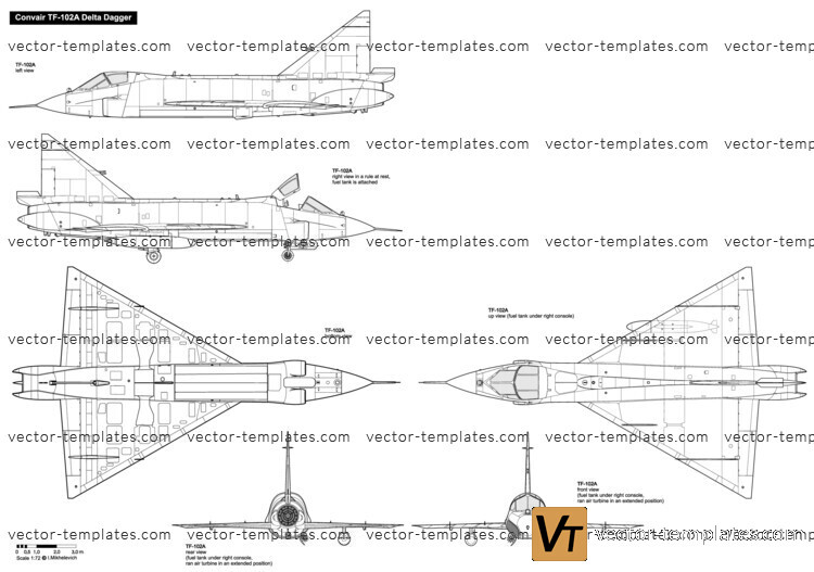 Convair TF-102A Delta Dagger