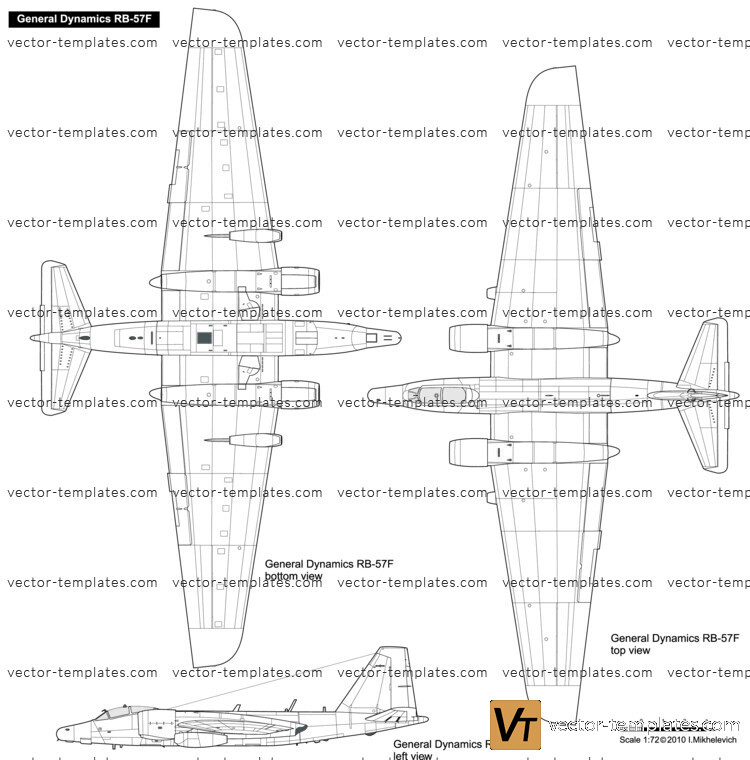 General Dynamics RB-57F