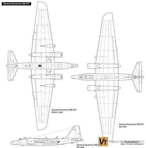 General Dynamics RB-57F