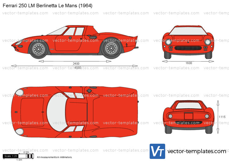 Ferrari 250 LM Berlinetta Le Mans