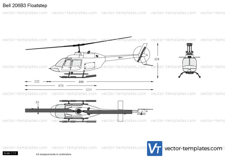 Bell 206B3 Floatstep