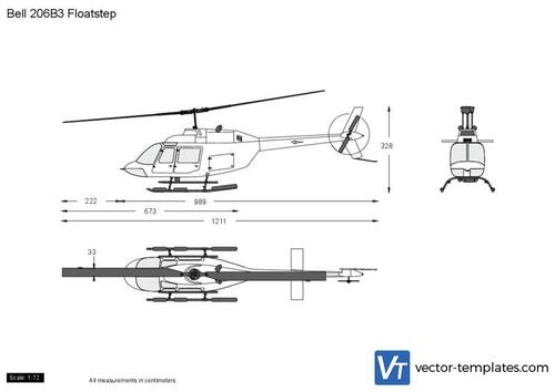 Bell 206B3 Floatstep