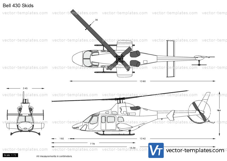 Bell 430 Skids