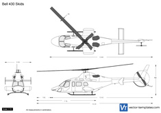 Bell 430 Skids