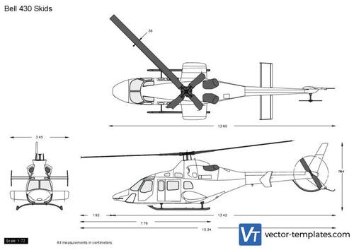 Bell 430 Skids