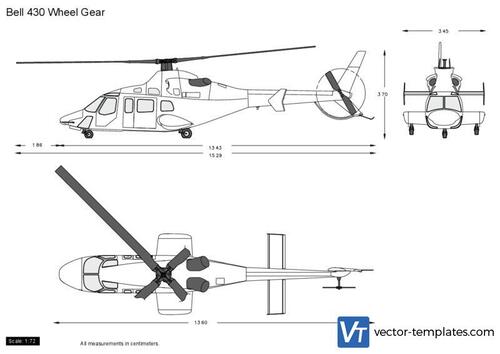 Bell 430 Wheel Gear