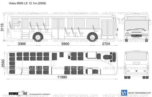Volvo 8500 LE 12.1m