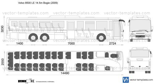 Volvo 8500 LE 14.5m Bogie
