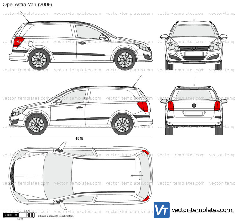 Opel Astra H Van