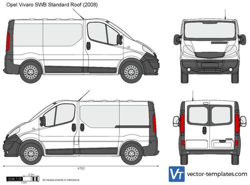 Opel Vivaro SWB Standard Roof