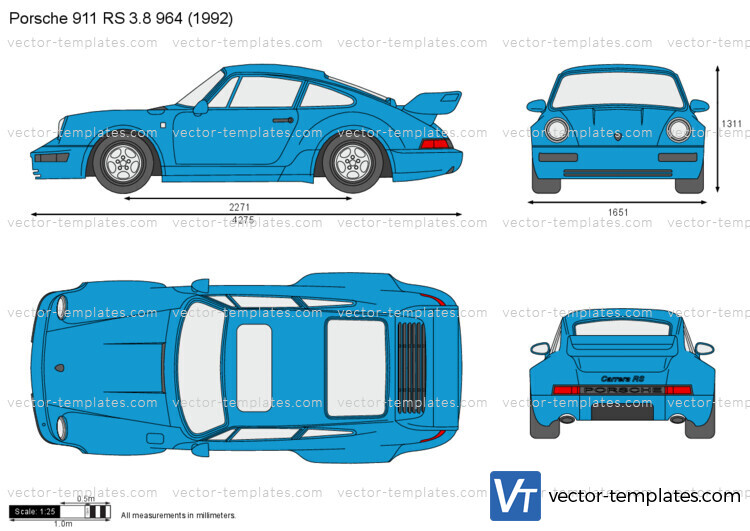 Porsche 911 RS 3.8 964