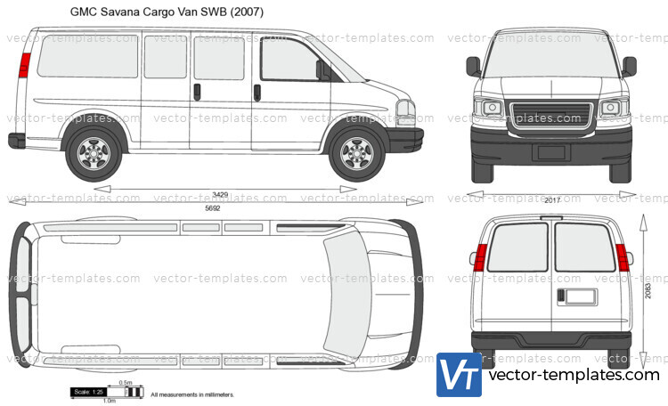 GMC Savana Cargo Van SWB