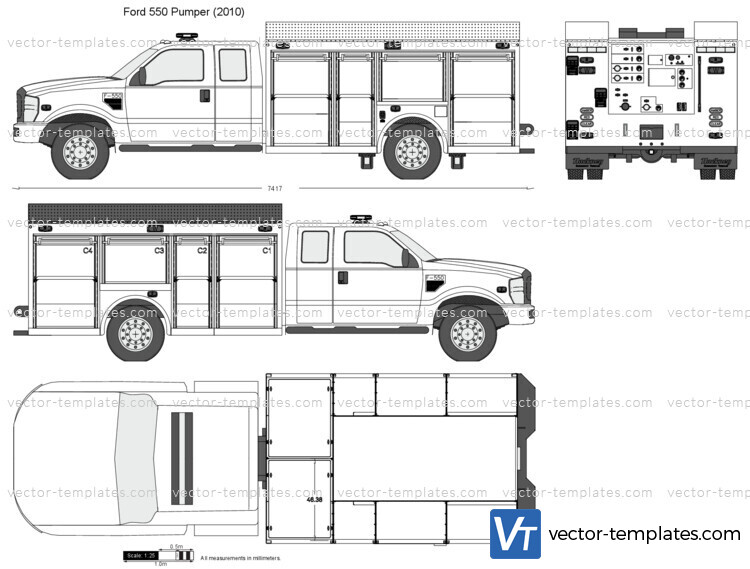 Ford 550 Pumper