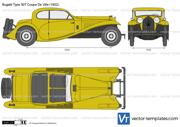 Bugatti Type 50T Coupe De Ville