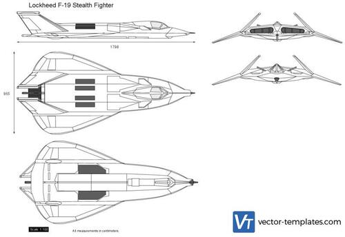 Lockheed F-19 Stealth Fighter