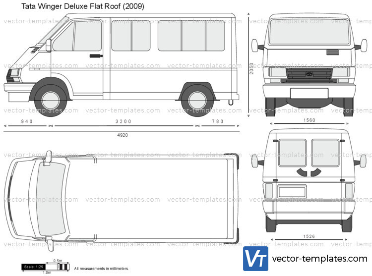 Tata Winger Deluxe Flat Roof