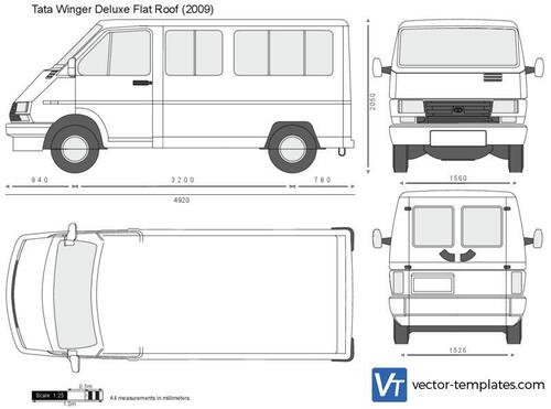 Tata Winger Deluxe Flat Roof