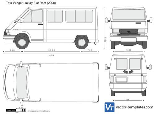 Tata Winger Luxury Flat Roof